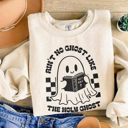 Ain't No Ghost Like The Holy Ghost PNG, Christian Halloween - 300 DPI