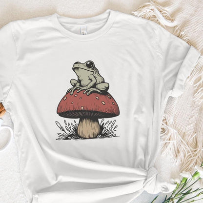 Frog Mushroom PNG, Sublimation - 300 DPI Design for T-Shirt