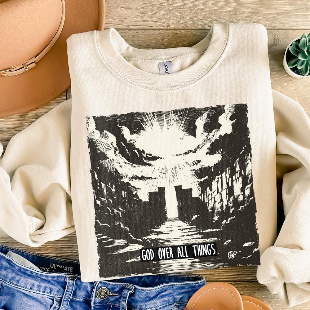 GOAT God Over All Things png PNG, Christian png - 300 DPI Design for