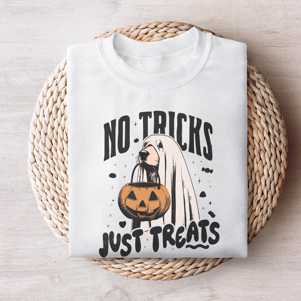 No Tricks Just Treats PNG, Trick Or Treat - 300 DPI Design for T-Shirt