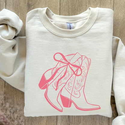 Coquette Cowgirl PNG, Western PNG - 300 DPI Design for T-Shirt