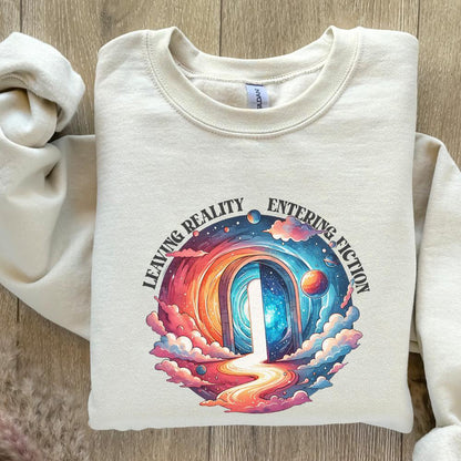 Leaving Reality Entering Fiction Digital PNG, Fantasy Surreal Art - 300