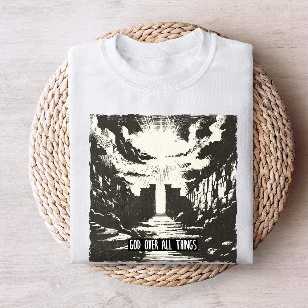 GOAT God Over All Things png PNG, Christian png - 300 DPI Design for
