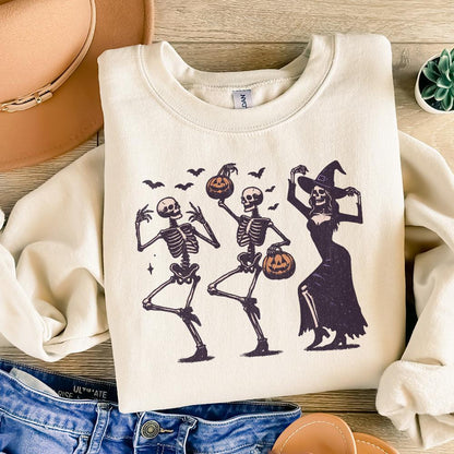 Dancing Skeleton png, Halloween skeleton - 300 DPI Design for T-Shirt