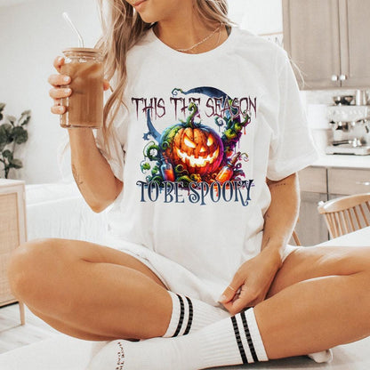 Tis the Season to Be Spooky PNG, Halloween Png - 300 DPI Design for T-Shirt