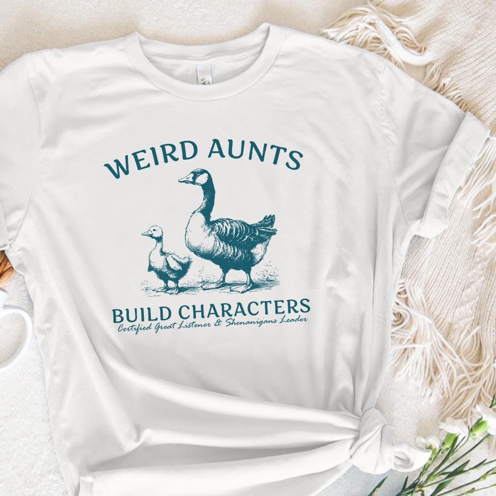 Weird Aunts Build Characters PNG, Funny Aunt Gift - 300 DPI Design for