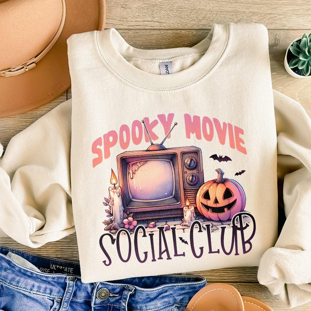 Spooky Movie Png, Halloween Png - 300 DPI Design for T-Shirt