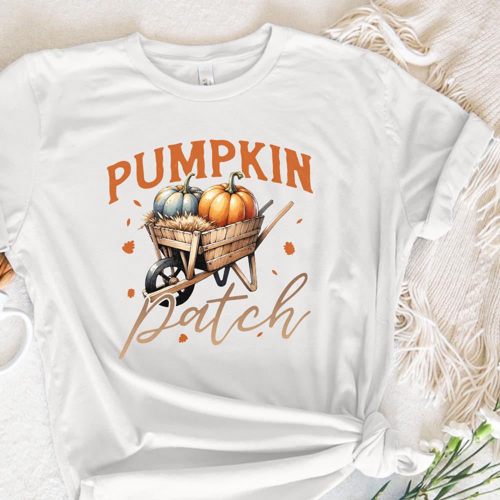 Fall Sublimation PNG, Pumpkin Patch PNG - 300 DPI Design for T-Shirt