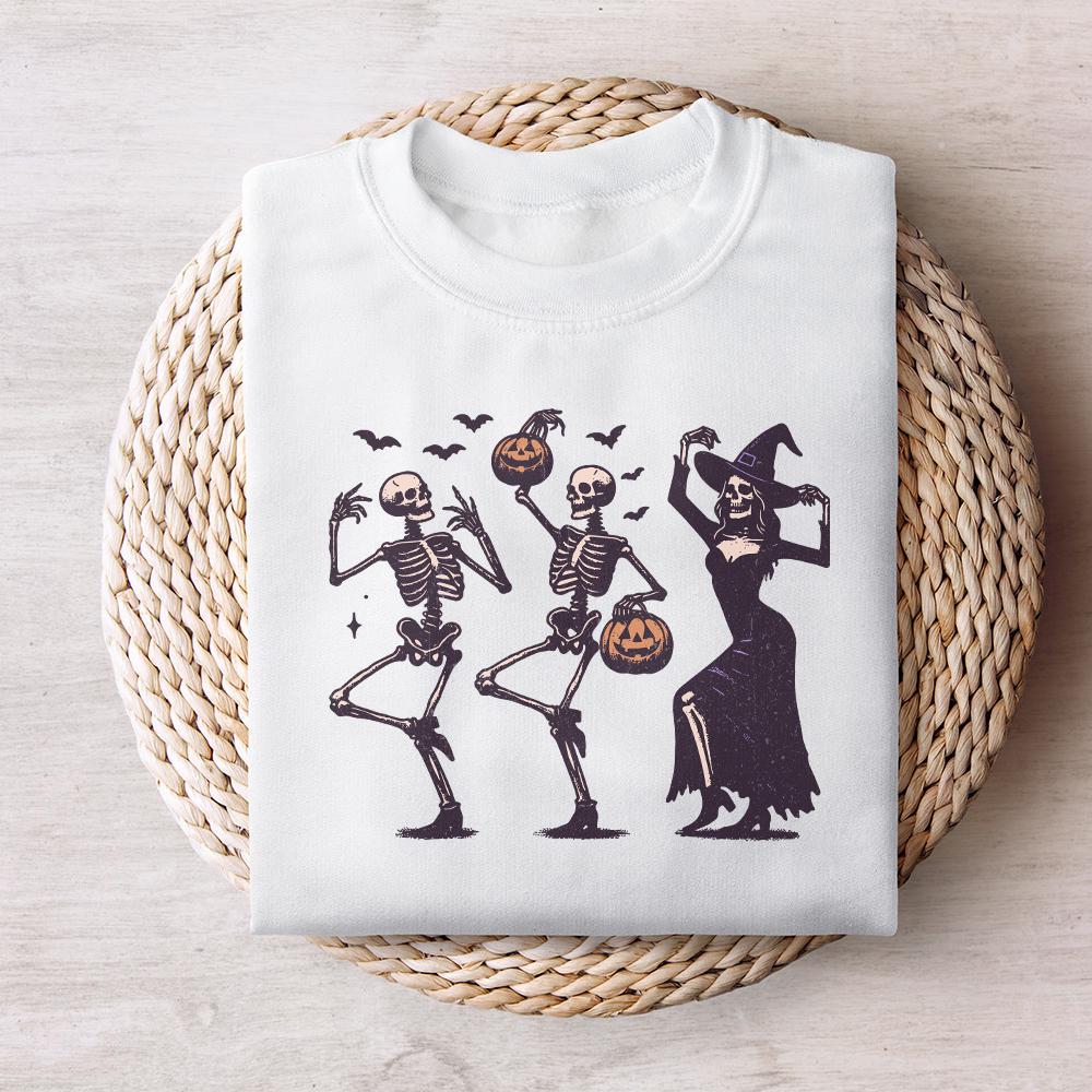 Dancing Skeleton png, Halloween skeleton - 300 DPI Design for T-Shirt