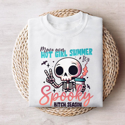 Spooky Bitch Season png, Halloween png - 300 DPI Design for T-Shirt