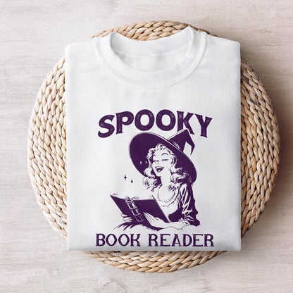 Spooky Book Girl PNG, Halloween Book Digital Download - 300 DPI Design