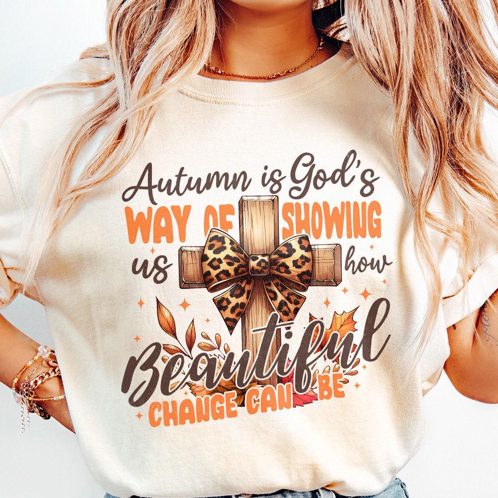 Autumn God Png, Fall Png - 300 DPI Design for T-Shirt