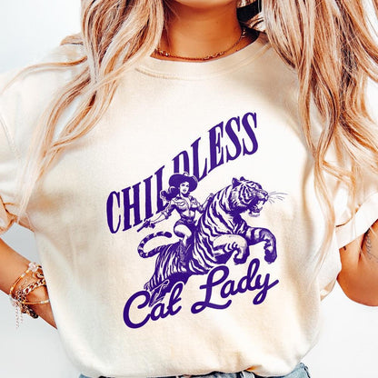 Childless Cat Lady Png, Cat Ladies Vote Png - 300 DPI Design for T-Shirt