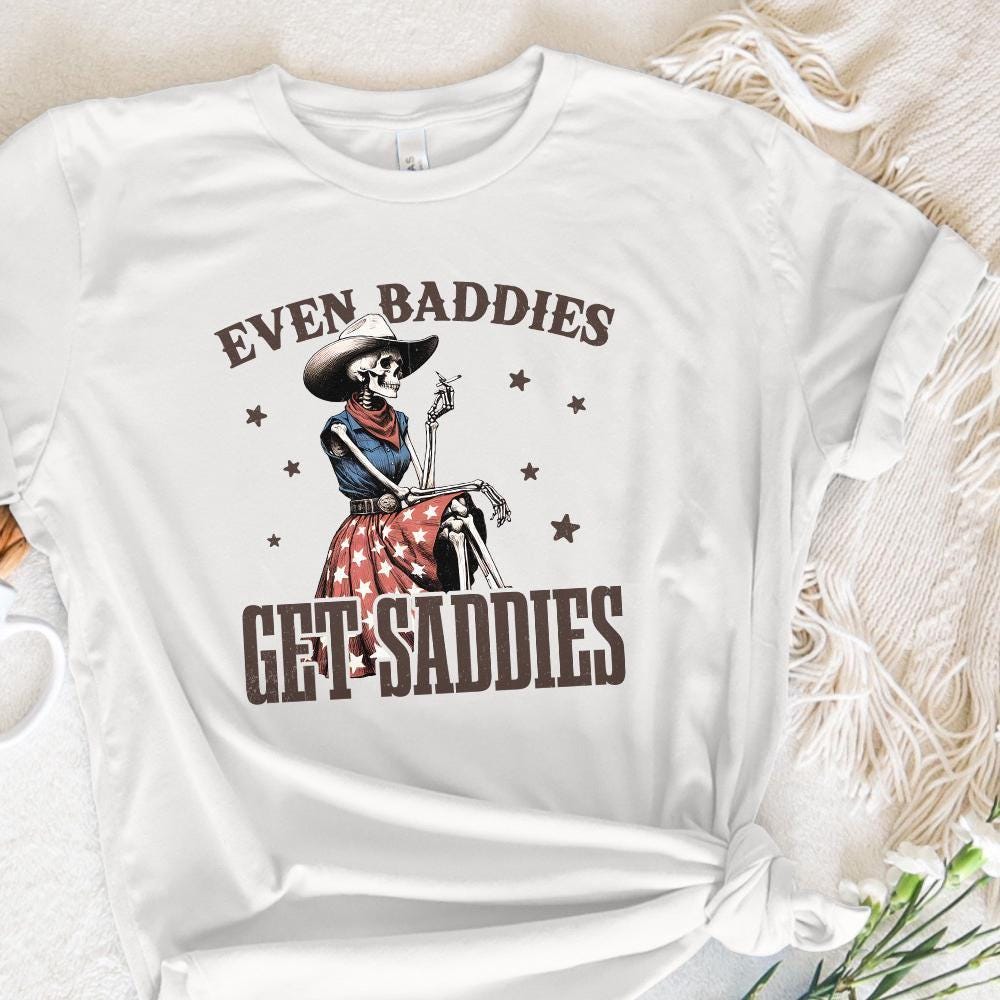 Even Baddies Get Saddies PNG, Anxiety PNG - 300 DPI Design for T-Shirt