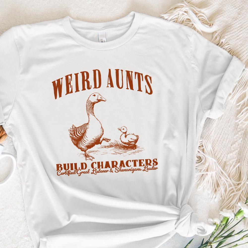 Weird Aunts Build Characters PNG, Funny Aunt Gift - 300 DPI Design for