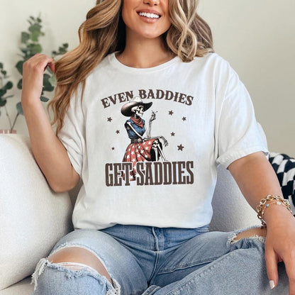 Even Baddies Get Saddies PNG, Anxiety PNG - 300 DPI Design for T-Shirt