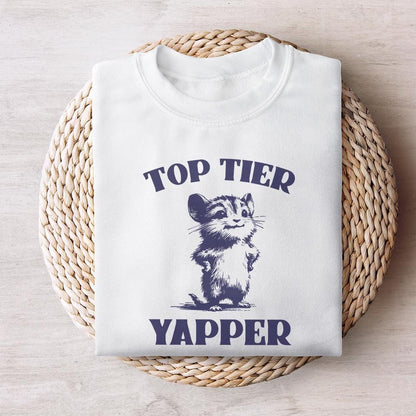 Top Tier Yapper PNG, Dank Meme Png - 300 DPI Design for T-Shirt