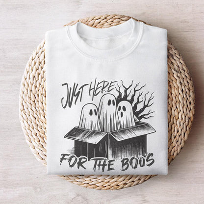 Here for the Boos PNG, Retro Vintage Png - 300 DPI Design for T-Shirt