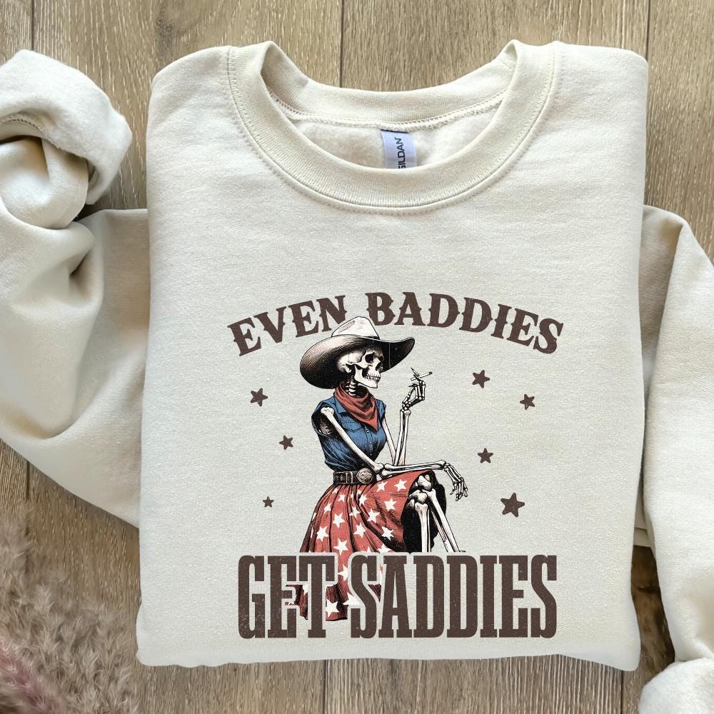 Even Baddies Get Saddies PNG, Anxiety PNG - 300 DPI Design for T-Shirt