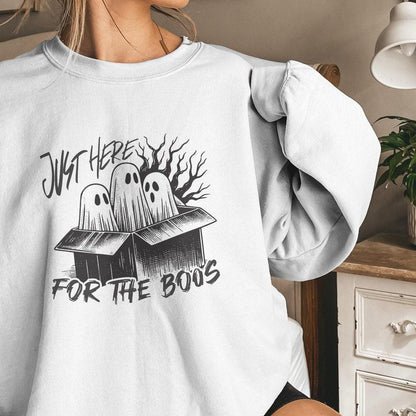 Here for the Boos PNG, Retro Vintage Png - 300 DPI Design for T-Shirt