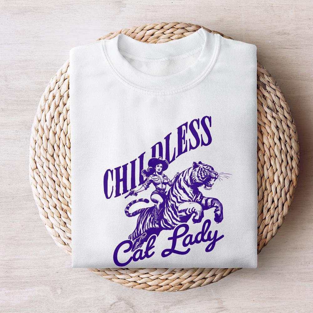 Childless Cat Lady Png, Cat Ladies Vote Png - 300 DPI Design for T-Shirt