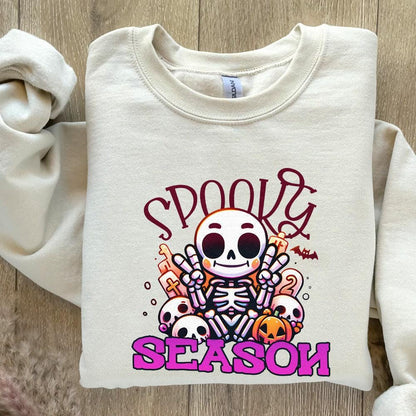 Spooky Season Png, Retro Halloween Png - 300 DPI Design for T-Shirt