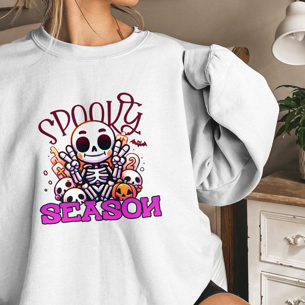 Spooky Season Png, Retro Halloween Png - 300 DPI Design for T-Shirt