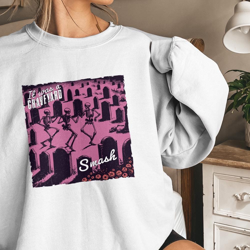 Graveyard Smash PNG, Halloween PNG - 300 DPI Design for T-Shirt