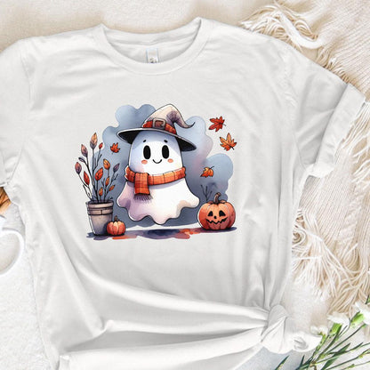 Cute Ghost Png, Halloween Png - 300 DPI Design for T-Shirt