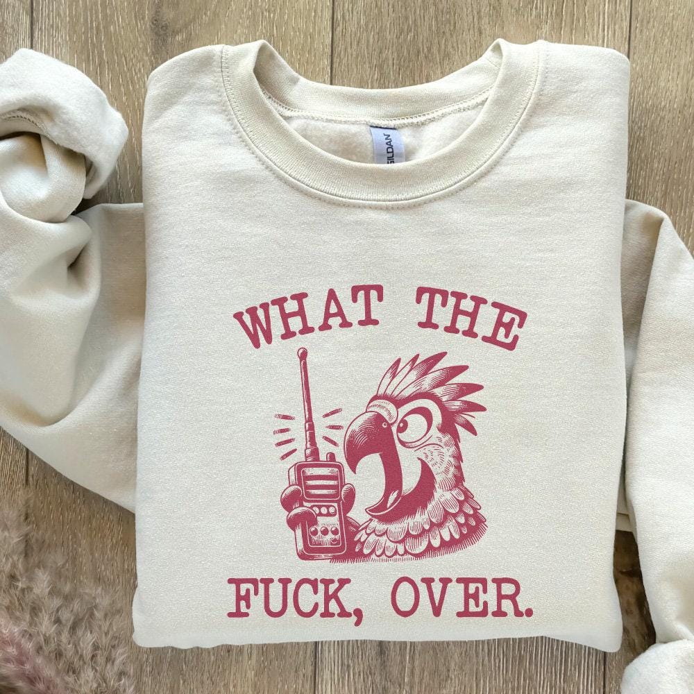 What the Fuck, Over PNG - 300 DPI Design for T-Shirt