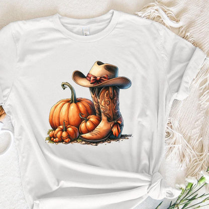 Howdy Pumpkin Png, Halloween Png - 300 DPI Design for T-Shirt