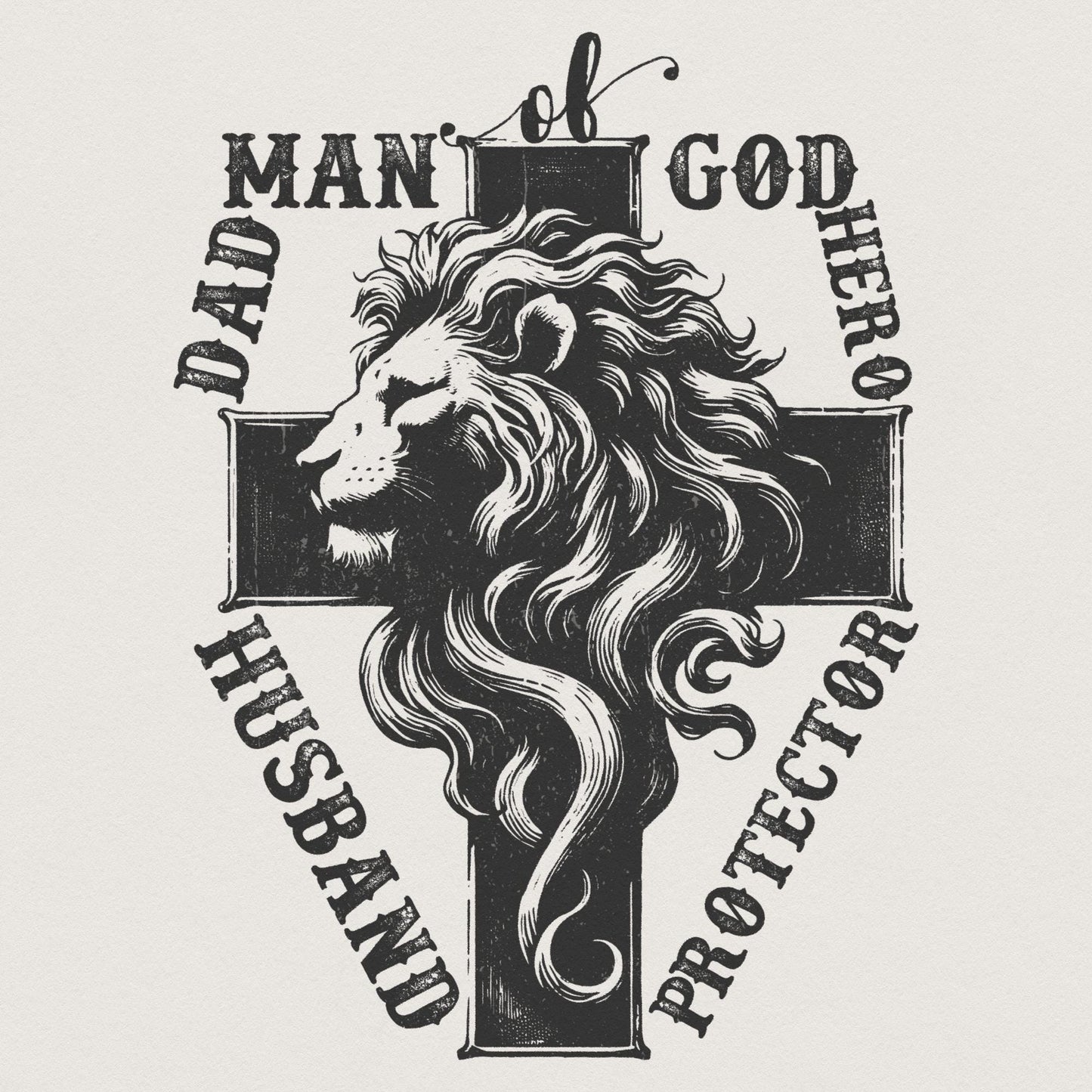 Dad Png, Christian Png - 300 DPI Design for T-Shirt