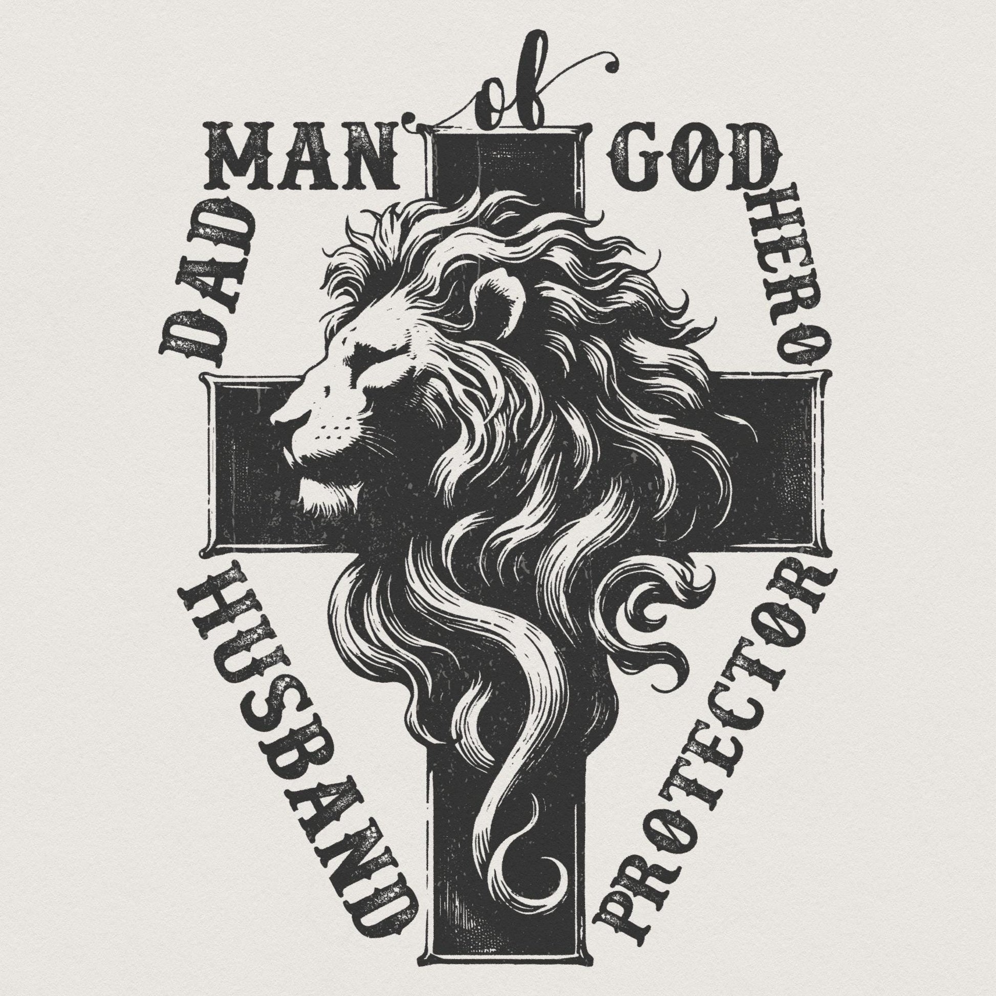 Dad Png, Christian Png - 300 DPI Design for T-Shirt