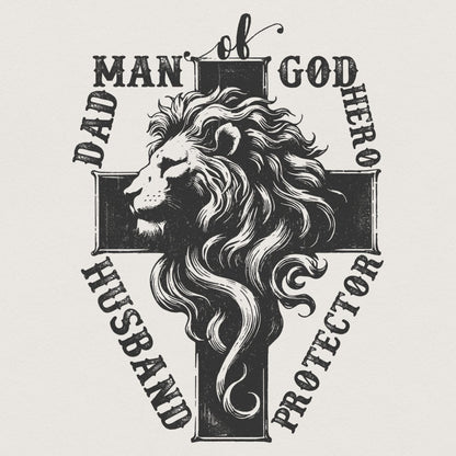 Dad Png, Christian Png - 300 DPI Design for T-Shirt