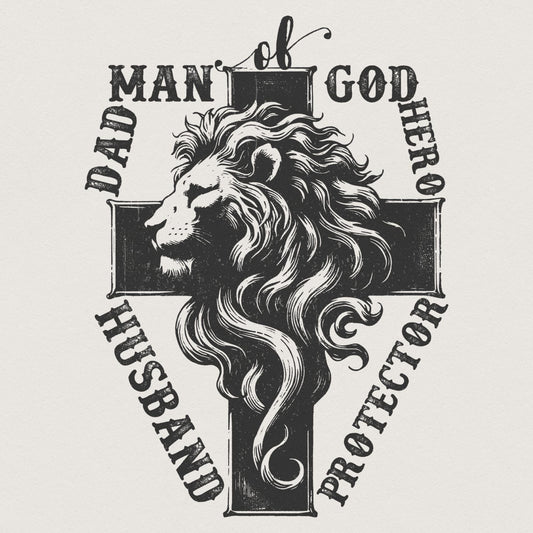 Dad Png, Christian Png - 300 DPI Design for T-Shirt
