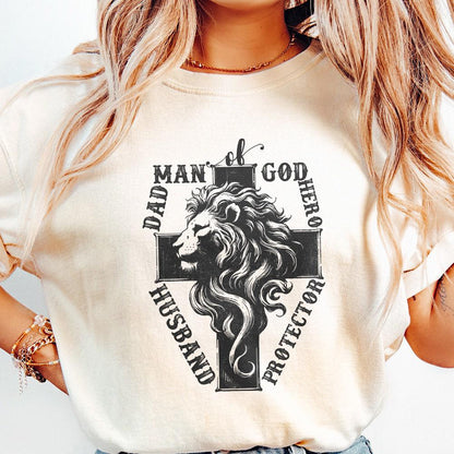 Dad Png, Christian Png - 300 DPI Design for T-Shirt