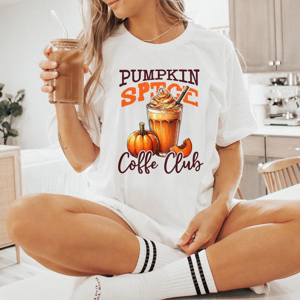 Pumpkin Spice Png, Thanksgiving png - 300 DPI Design for T-Shirt