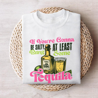 Salty Tequila Sublimation PNG, Summer Vibes Sarcastic Humor - 300 DPI