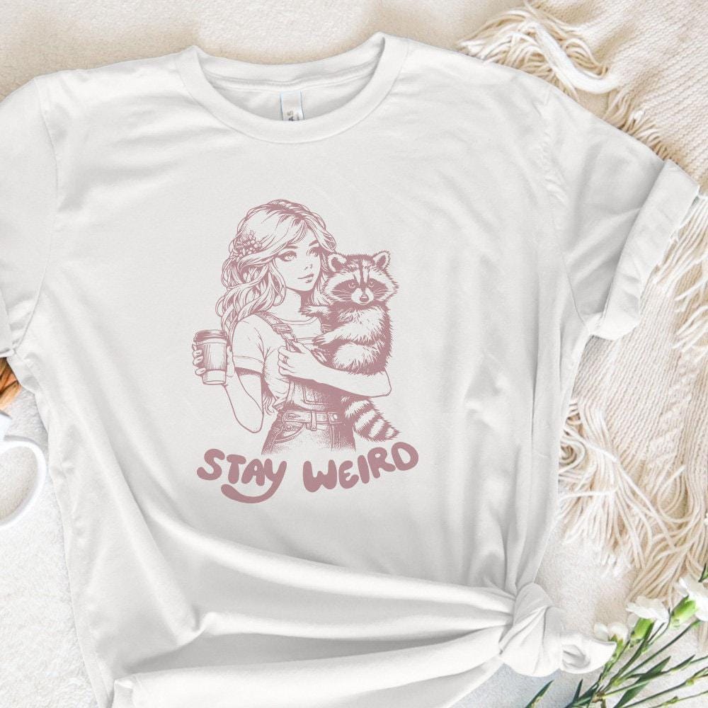 Stay Weird Png, Mental Health Funny - 300 DPI Design for T-Shirt