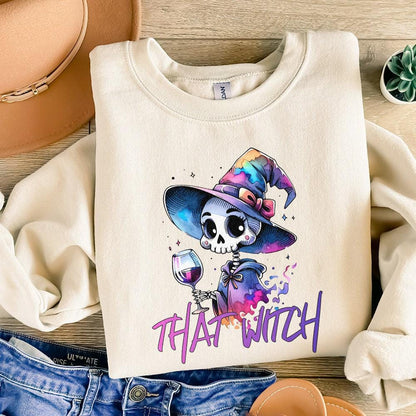 That Witch PNG, Halloween Witch - 300 DPI Design for T-Shirt