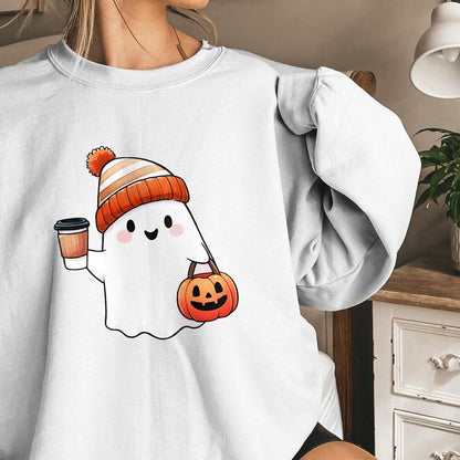 Boo-jee PNG, Cute Halloween Ghost - 300 DPI Design for T-Shirt