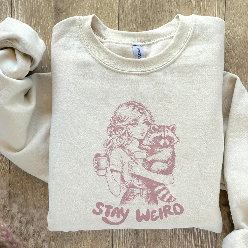 Stay Weird Png, Mental Health Funny - 300 DPI Design for T-Shirt