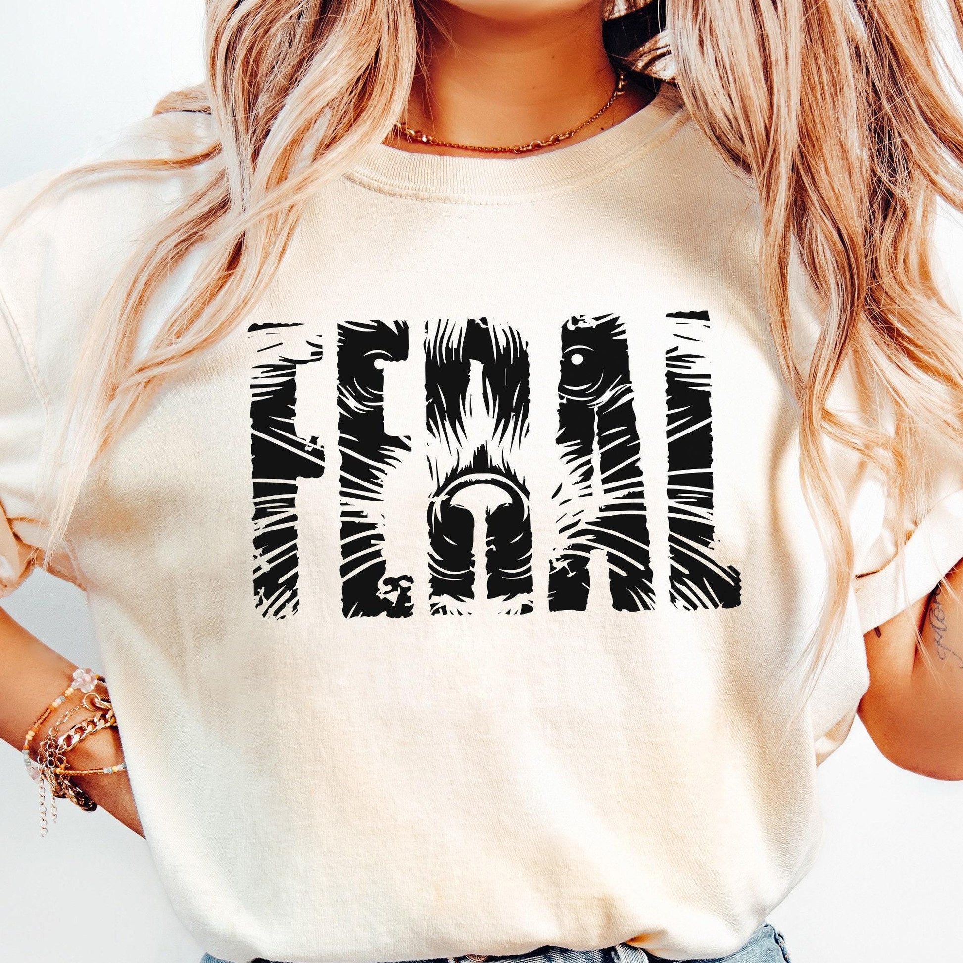 Feral Raccoon PNG, Funny Animal Digital Download - 300 DPI Design for