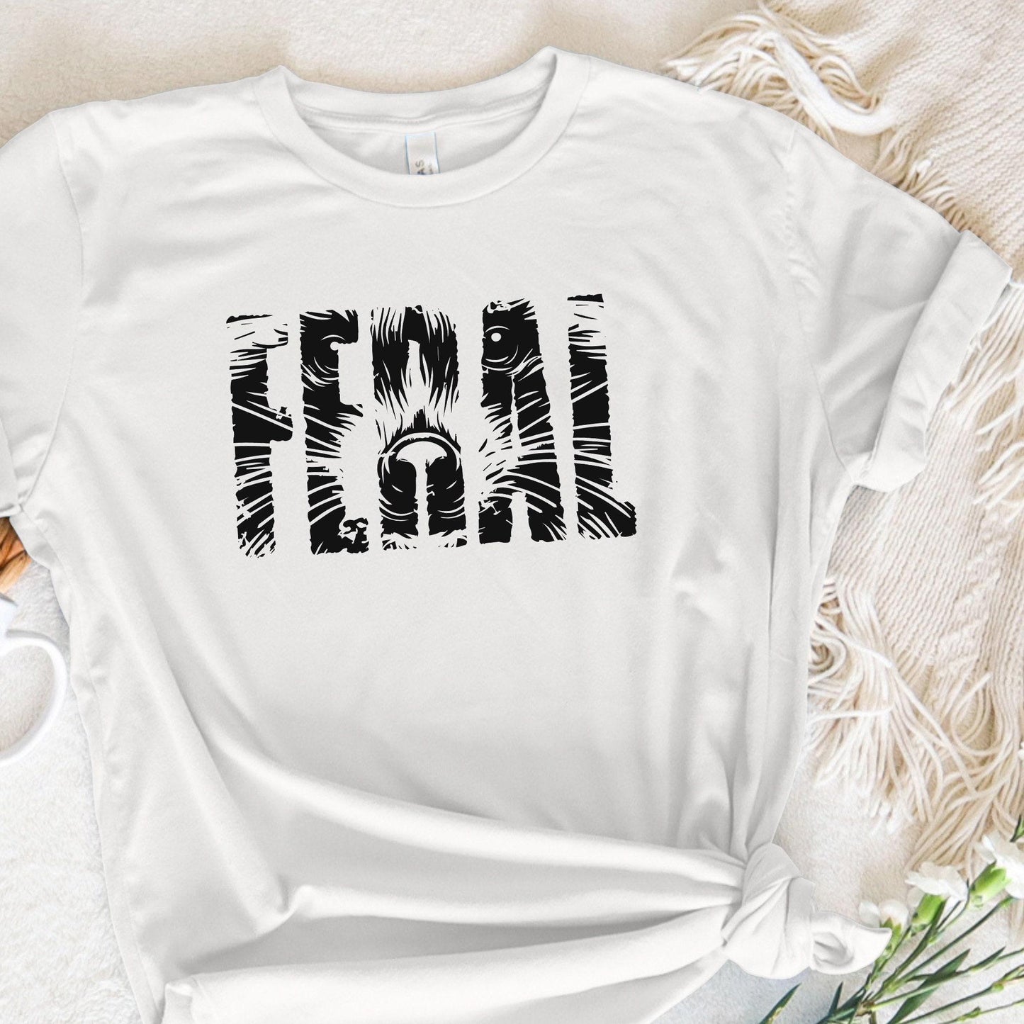 Feral Raccoon PNG, Funny Animal Digital Download - 300 DPI Design for