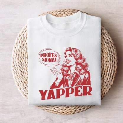 Professional Yapper PNG, Retro Sublimation Design - 300 DPI Design for