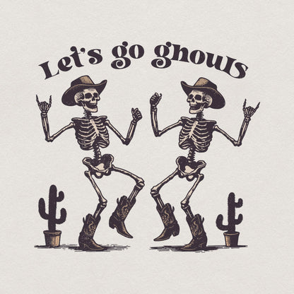 Let's Go Ghouls PNG, Halloween PNG - 300 DPI Design for T-Shirt