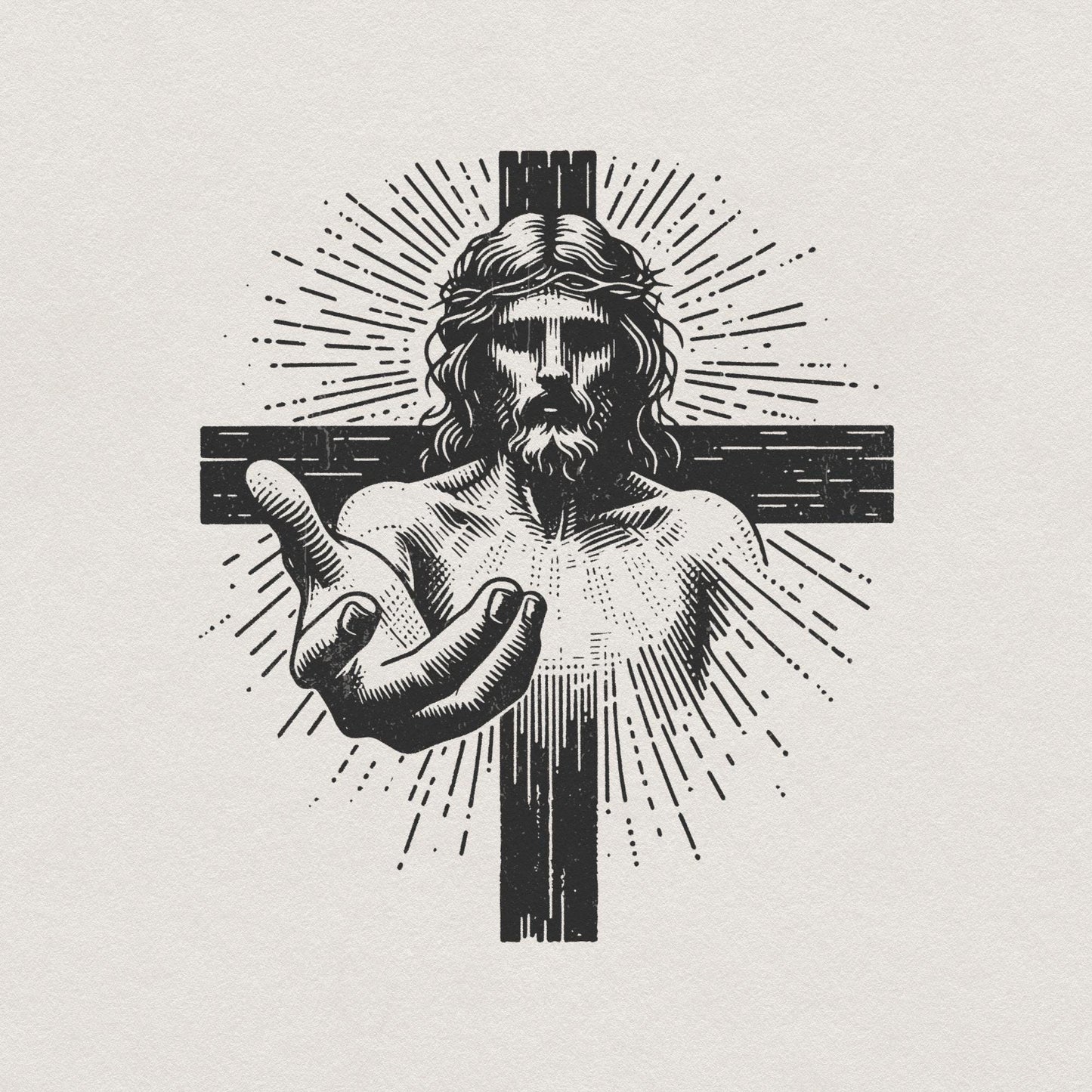 The Lord Provides Christian PNG Alt 2, Vintage Bible Verse Sublimation -