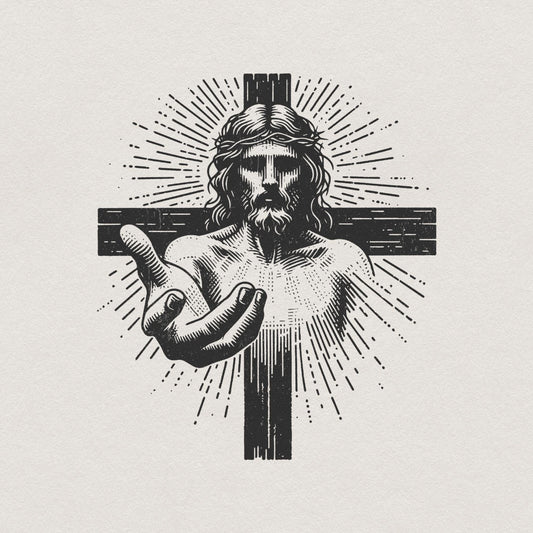 The Lord Provides Christian PNG Alt 2, Vintage Bible Verse Sublimation -