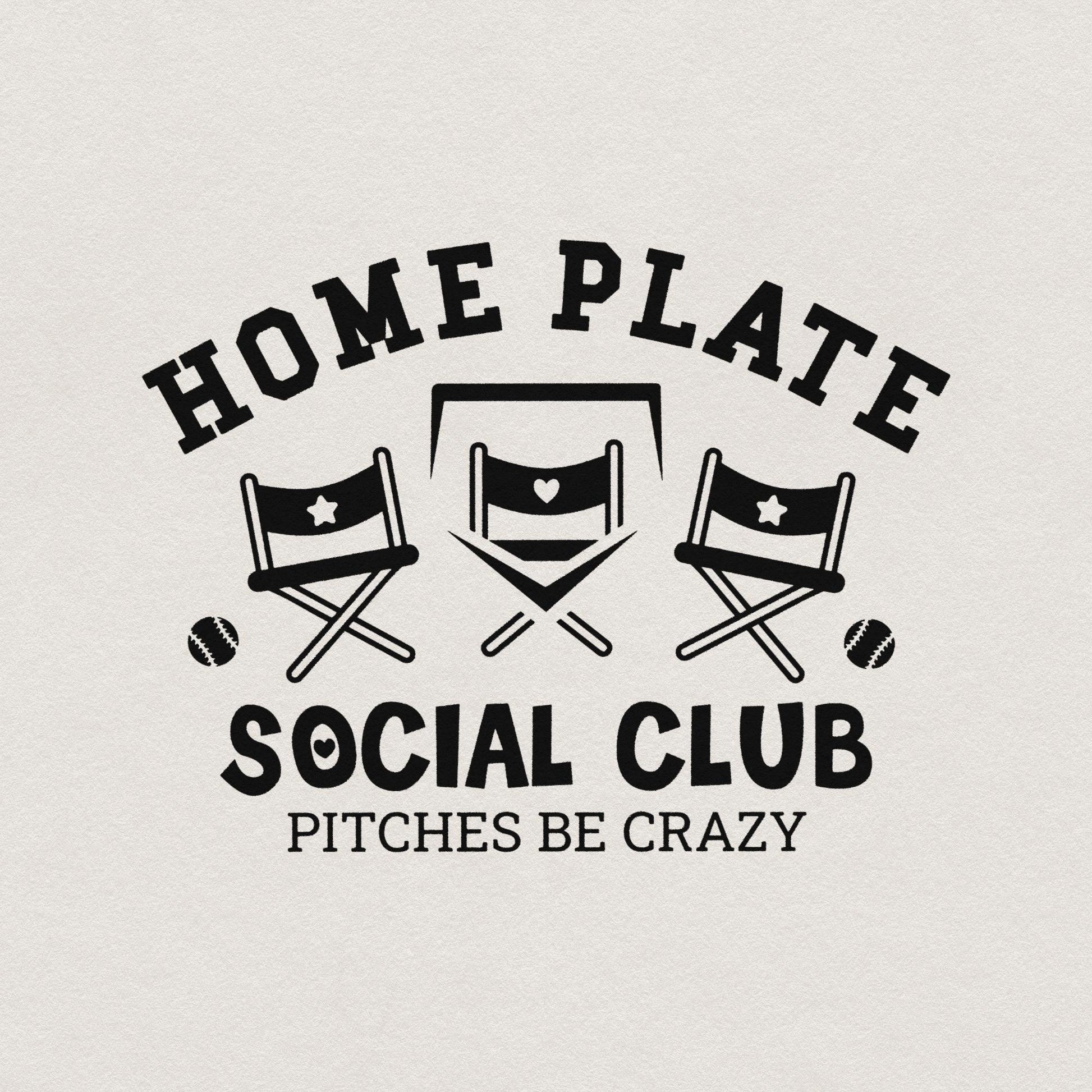Home Plate Social Club SVG/PNG, Baseball Mom & Mama Sublimation - 300 DPI