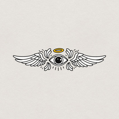 Biblical Accurate Angel SVG PNG, Goth Christian Artwork - 300 DPI Design